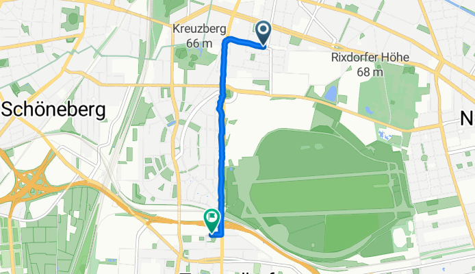 Marheinekeplatz, Berlin nach Ringbahnstraße, Berlin