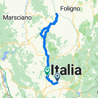 Da Via del Pino a Via G. Mazzini