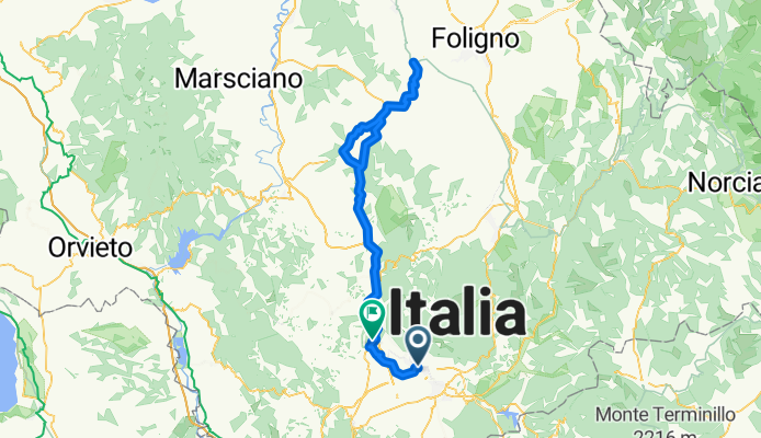 Da Via del Pino a Via G. Mazzini