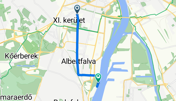 Tétényi út, Budapest - Dr Papp Elemér utca, Budapest