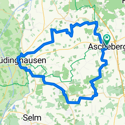 Stammtischtour 2025 Capelle-Nordkirchen-Lüdinghausen-Davensberg lang ohne Herbern