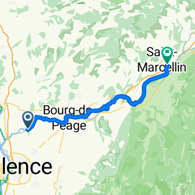 Châteauneuf-sur-Isère - Saint-Marcellin
