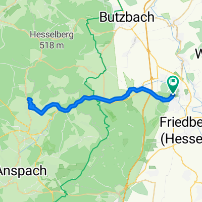 Burgallee nach Auguste-Viktoria-Straße