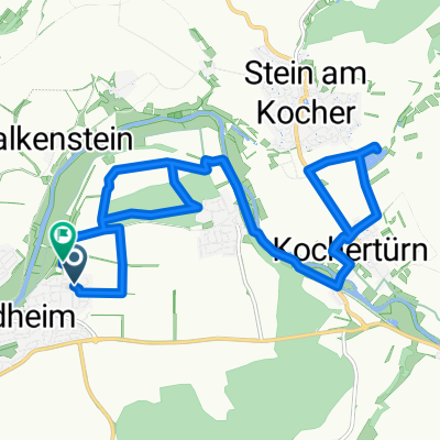 Tulpenweg, Oedheim nach Tulpenweg, Oedheim