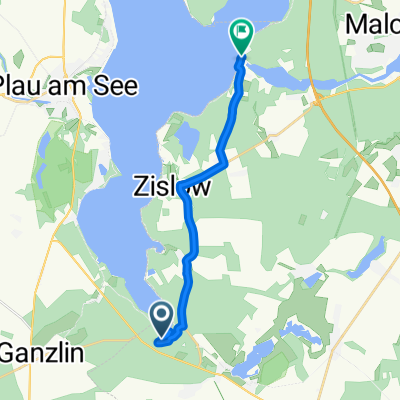 Waldeck, Stuer nach Am Strande, Fünfseen