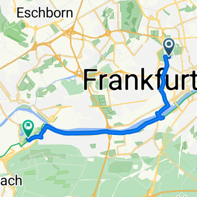 Grüneburgweg Schwanheimer Düne