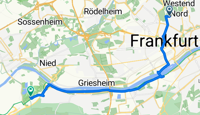 Grüneburgweg Schwanheimer Düne