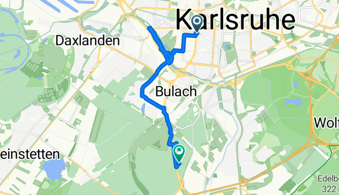 Route zu Sieben Hügel/BMX-Track/MTB-Parcour