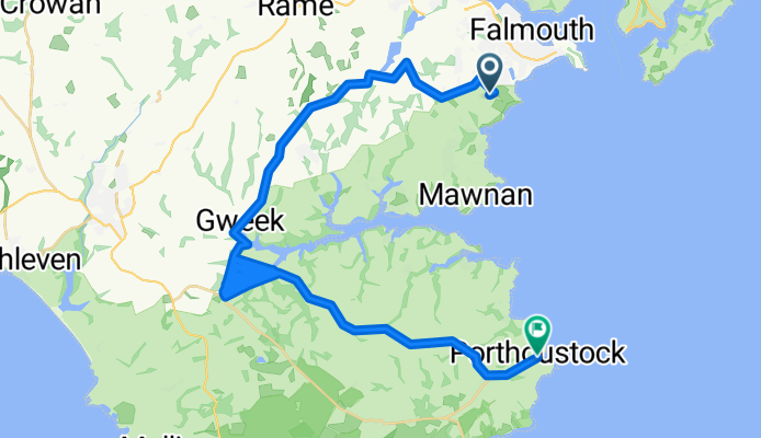 Twinbrook Park to Coastguard Cottages