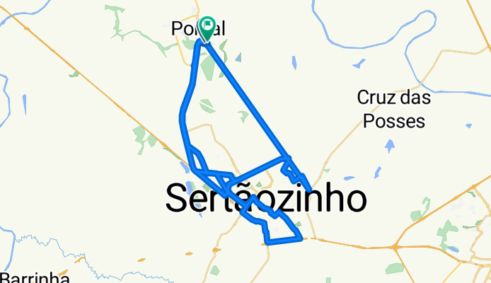 De Rua Antônio Moreira da Silva a Rua Ângelo Borin