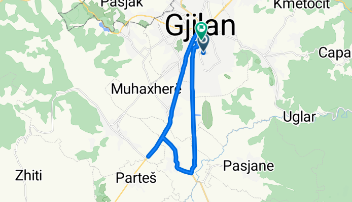 Lidhja e Prizerenit, Gjilan to Esat Berisha, Gjilan