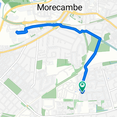 Home to Morrisons (a dry start, wet ending)