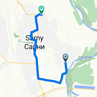 Route from вулиця Свято-Троїцька