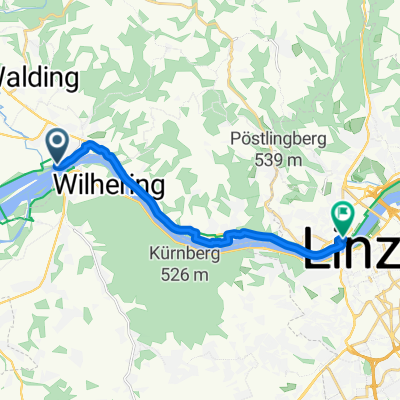 Letzte Etappe nach Linz