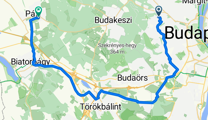 Dániel út to Páty (Budakeszi út never again😬)