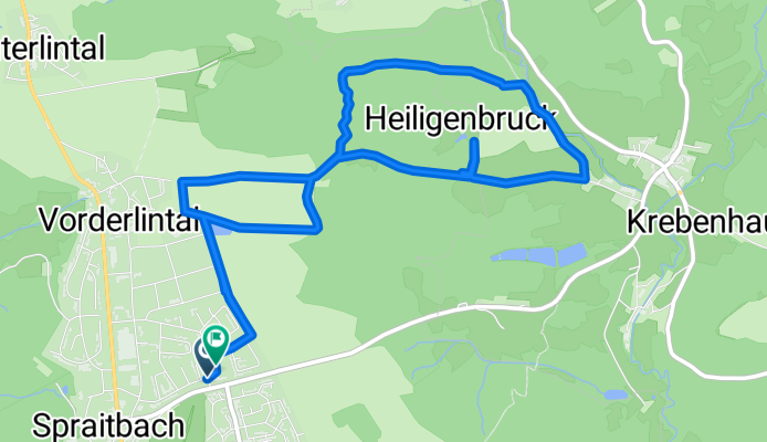 Blumenstraße, Spraitbach nach Blumenstraße, Spraitbach