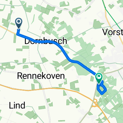 Bocholt, Nettetal nach Viersen