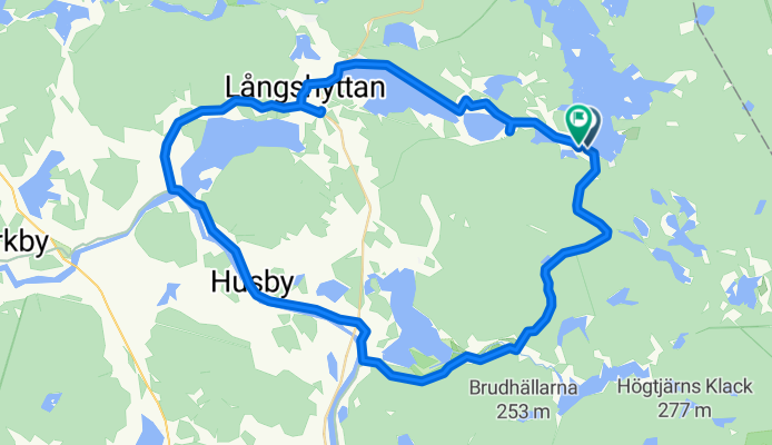 Bruksallén to Bruksallén