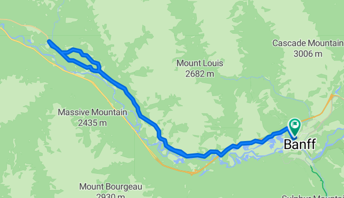 20250831 Banff Station to Johnston Canyon Return