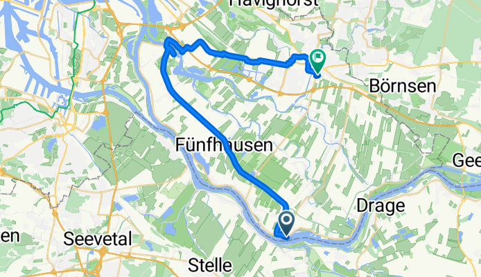 Zollenspieker-Hauptdeich, Hamburg nach Neuer Weg, Hamburg