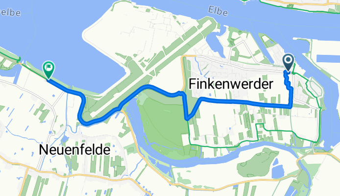 Benittstraße, Hamburg nach Neuenfelder Hauptdeich, Hamburg