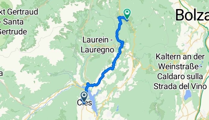 Von Cles bis Unsere Liebe Frau im Walde-Sankt Felix