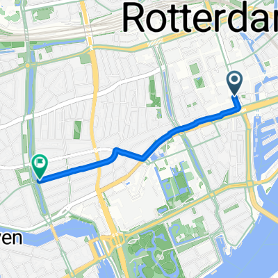 Beurstraverse, Rotterdam naar Schonebergerweg, Rotterdam
