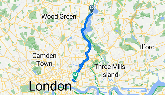 Waltham Forest, London to Wentworth Street, London