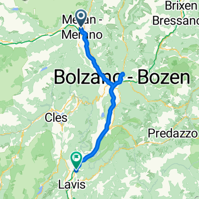 Von Meran bis San Michele all'Adige