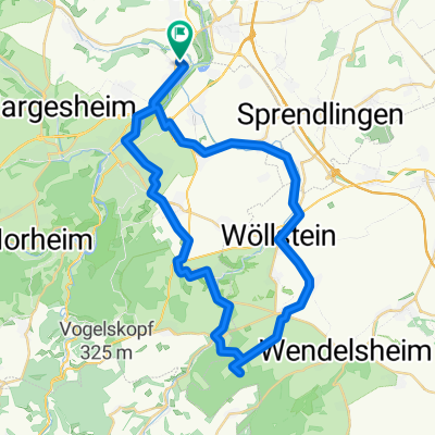 Hermann-Löns-Weg, Bretzenheim nach Hermann-Löns-Weg, Bretzenheim