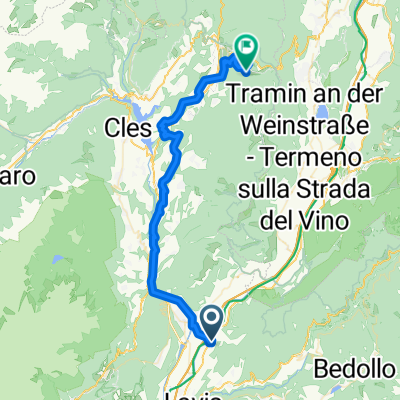 Von San Michele all'Adige bis Ruffrè-Mendola