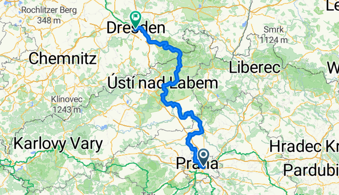 Saratovská to Dresden