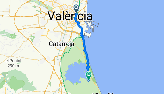 Avinguda del Primat Reig, València nach Carrer de Vicent Baldoví, València