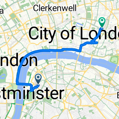 MidlifeCycle 2025 - Day 3 - Ride 1 - London Waterloo to London Liverpool Street
