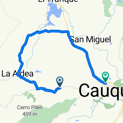 Ruta a Calle Cuatro
