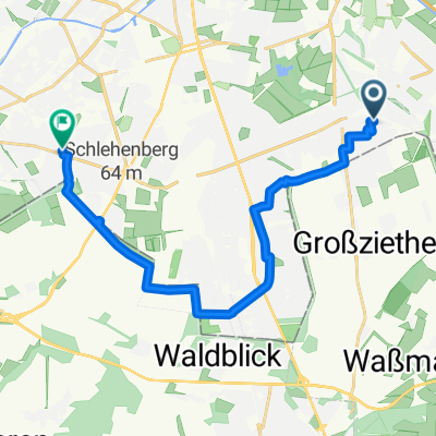 Landreiterweg, Berlin nach Zerbster Straße, Berlin