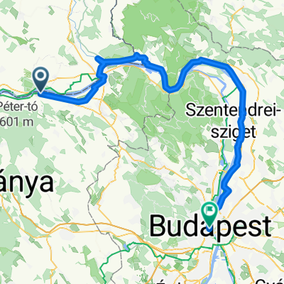 Von Nyergesújfalu bis Budapest