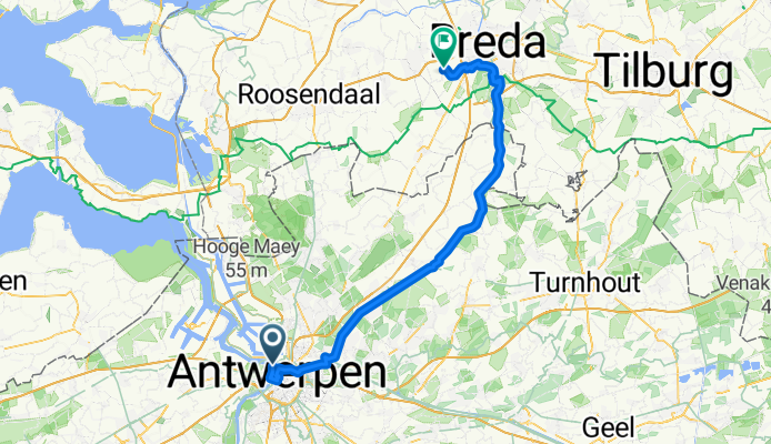 Jachthavenweg to Breda