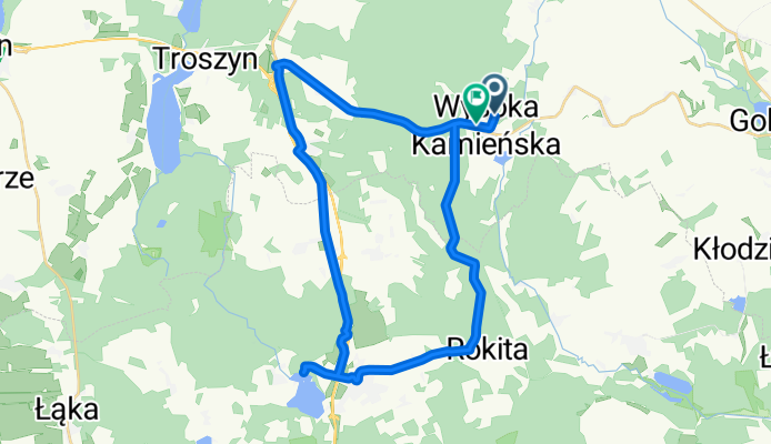 Świerkowa do Pomorska