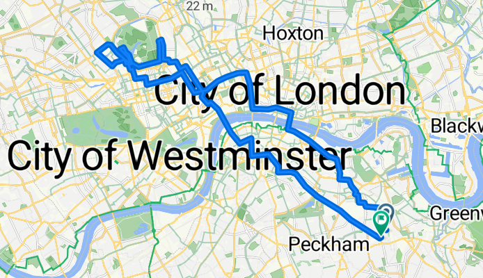 Billington Road, London to Billington Road, London