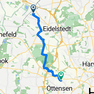 Entspannte Route