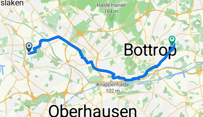 Fahrner Bruch nach Beckstraße 57a