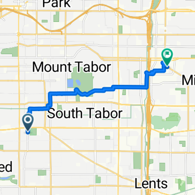 SE 42nd Ave, Portland to SE Cherry Blossom Dr, Portland