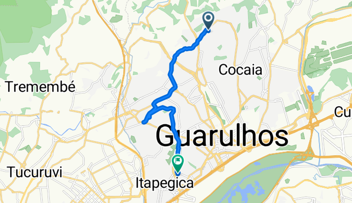 De Rua Arara a Parque Júlio