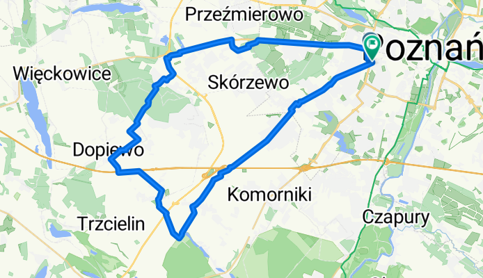 Wojskowa, Poznań do Wojskowa, Poznań