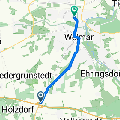 Feininger-Radweg nach Röhrstraße 8A
