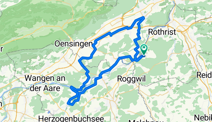 Roggenstrasse, Riken AG nach Roggenstrasse, Riken AG