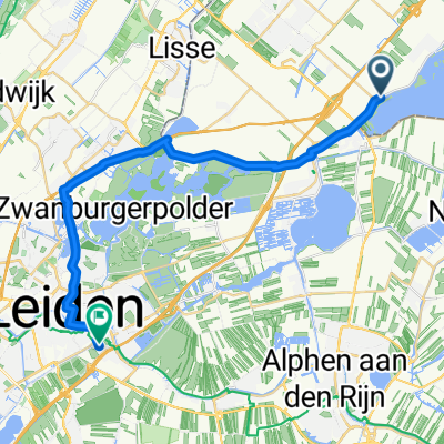 Leimuiderdijk, Burgerveen to Minervalaan, Leiden