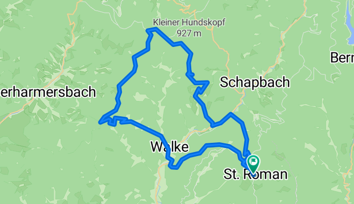 Hansjakobweg nach Hansjakobweg