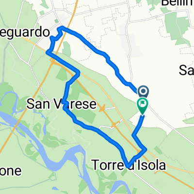 Via dei Salici, Marcignago a Via dei Gelsi, Marcignago